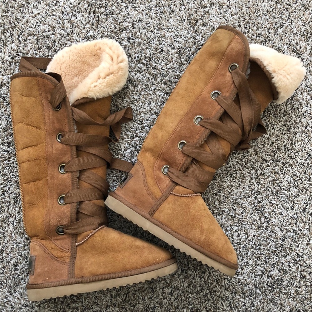 Knee high fur Love Collective Australia boots